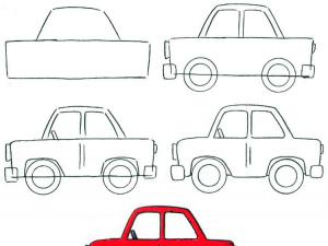 Пошаговые уроки: как рисовать машины
